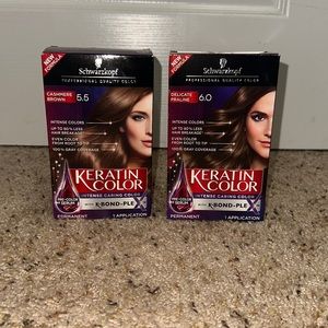 SCHWARZKOPF HAIR COLOR SET
